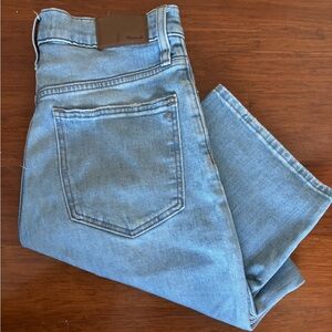 Madewell Slim-Wide cropped jeans
